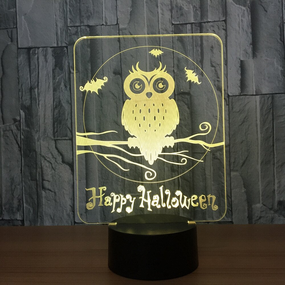 Happy Halloween Owl
